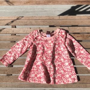 NWOT. Tea brand shirt, 6-12 mo